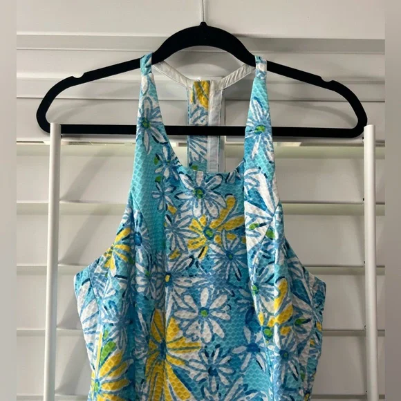 Lily Pulitzer women’s dress size 12 . Fun t back lily dress EUC . - Picture 4 of 4